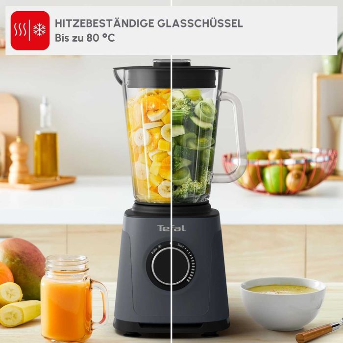 Нов 2г Гаранция Мощен Настолен Блендер Tefal PERFECTMIX+ 1200W/230V, 2 литра