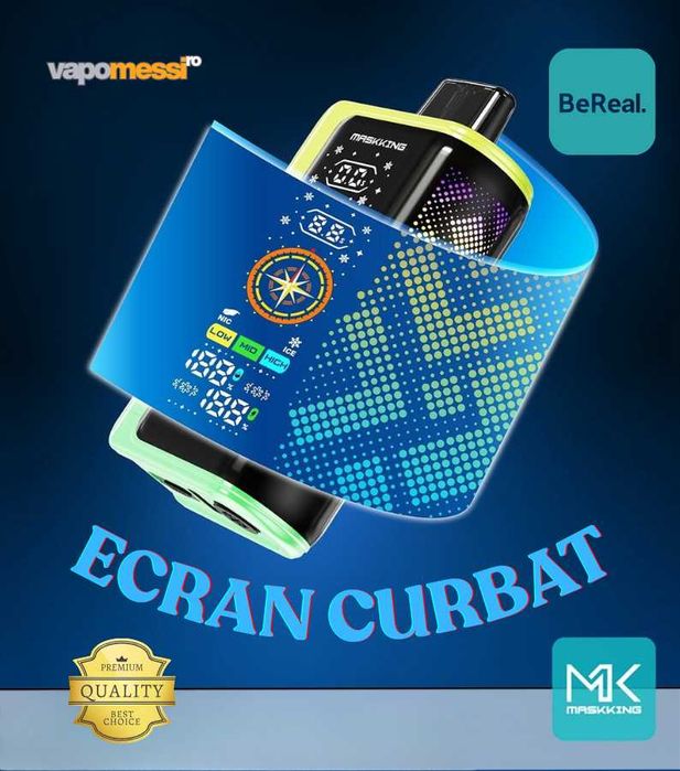 Vape cu Ecran Curbat Premium !