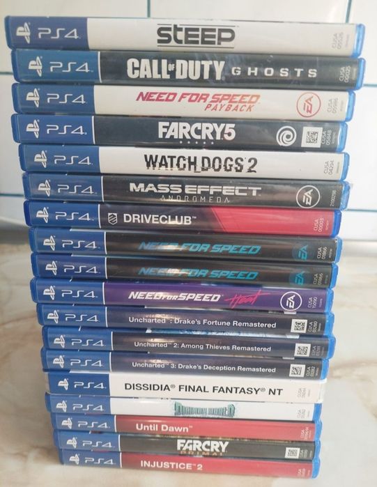[PS4/PS5] Vând 116 jocuri originale pentru PlayStation 4 și 5 //poze reale