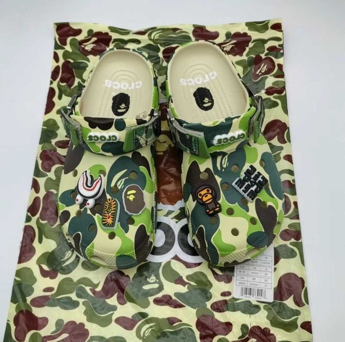 Заказываю crocs x bape ( под заказ)