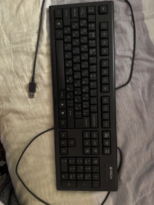 Клавиатура A4Tech (проводная, USB)
