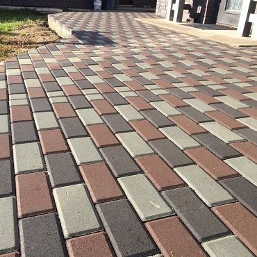 Укладка брусчатки