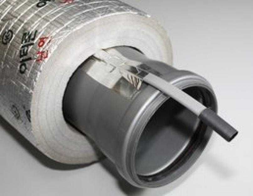 Греющий кабель для труб и водостока