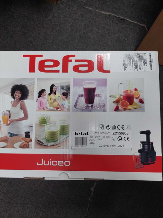 сокоизтисквачка Tefal ZC150838 Juiceo нова