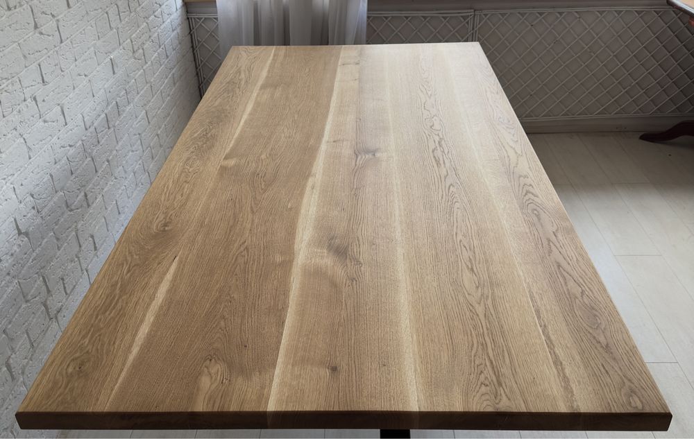 Трапезна маса 200 100 см дъб масив
