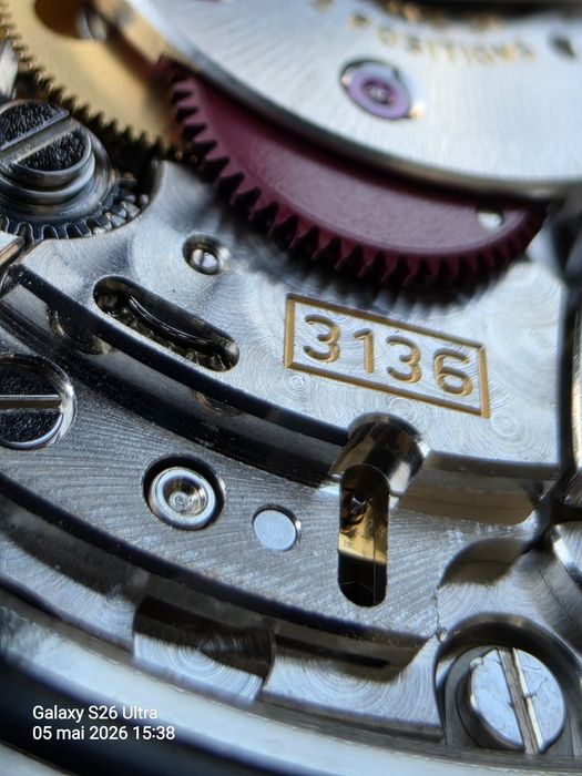 Rolex Datejust 41 mm fluted bezel aur alb 18 k cal 3136 oyster bracelet