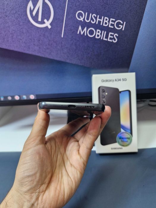tetik holatta Samsung A35 5G 128GB karobka dok bor