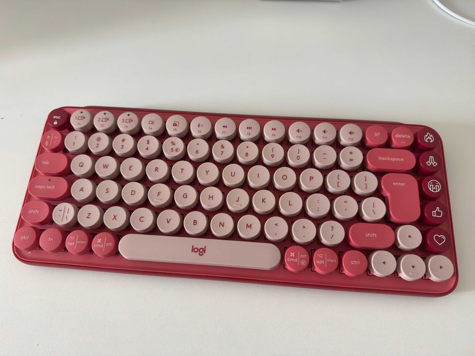 Vand tastatura MECANICA Logitech Pop Keys Heartbreaker, Brown switch