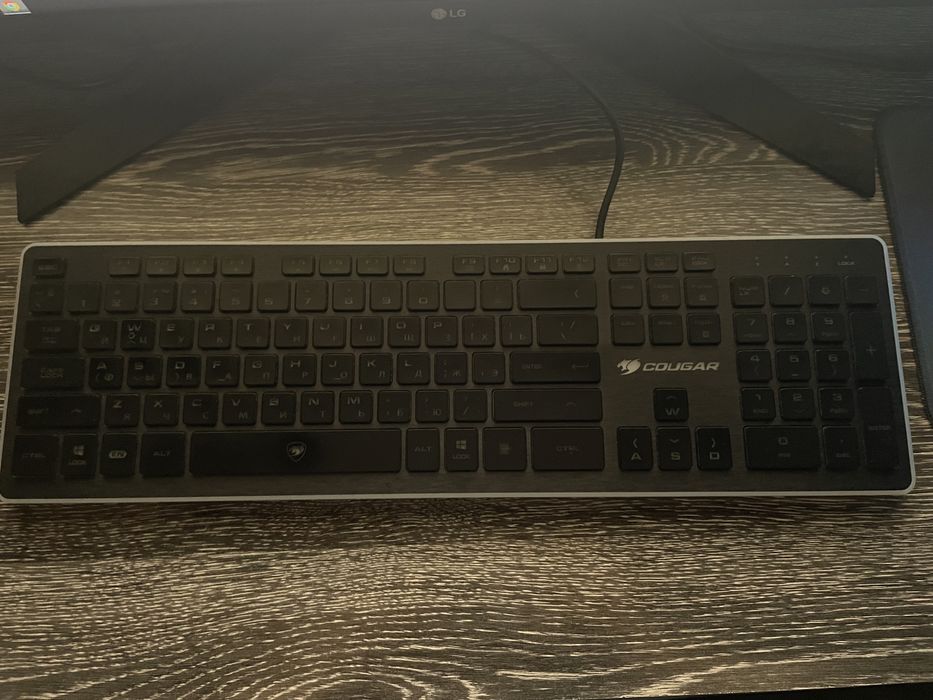 Клавиатура игровая Cougar Vantar, Black, USB