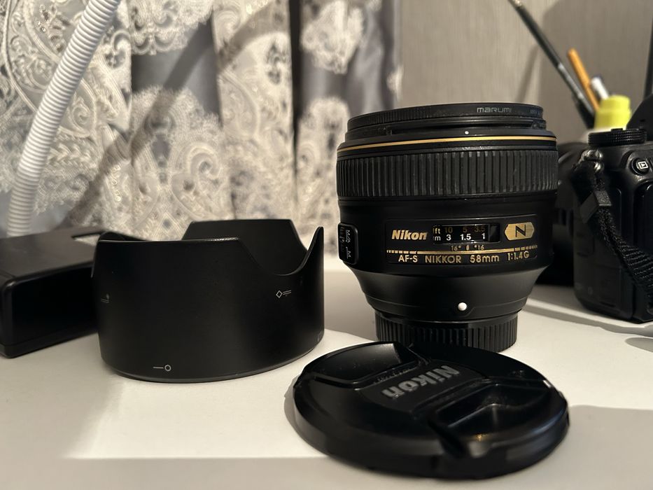 Продам Nikon 58mm 1.4G