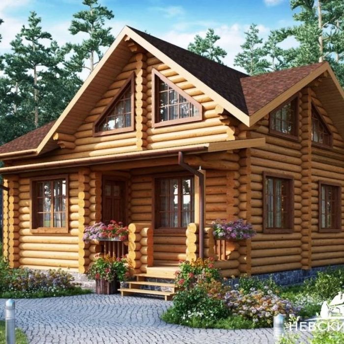 Деревянные дома из бревна