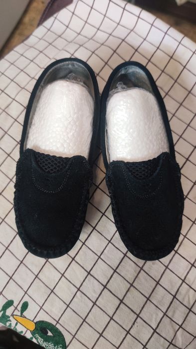 Макасины нат.замша 29р