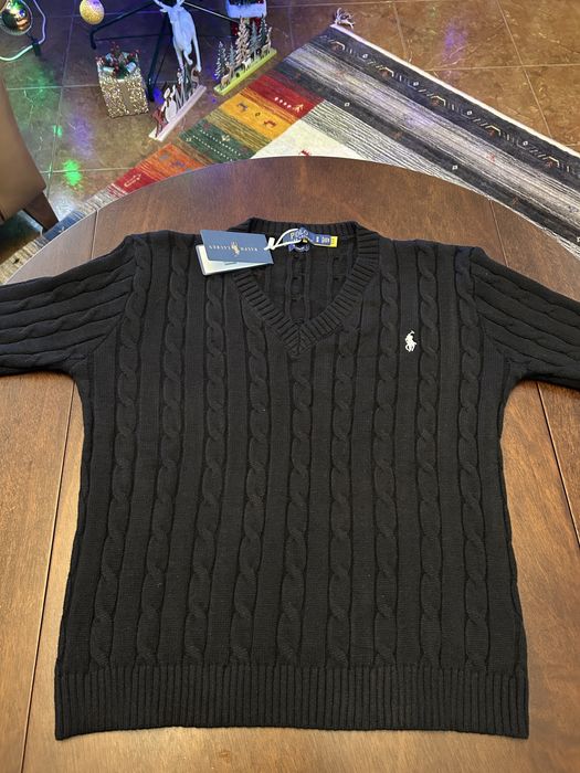 Pulover tricotat Polo Ralph Lauren M custom fit