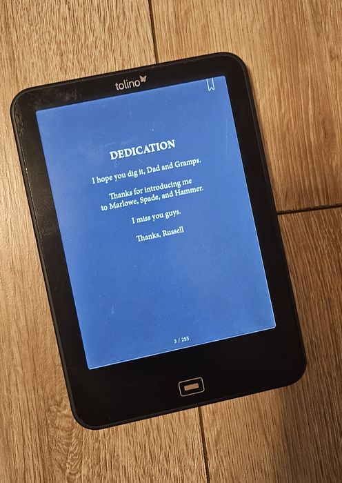 Ebook reader Tolino Vision 2 5000 cărți in romana,iluminare