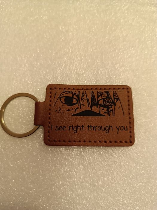 Breloc din Piele personalizat cu gravură Laser