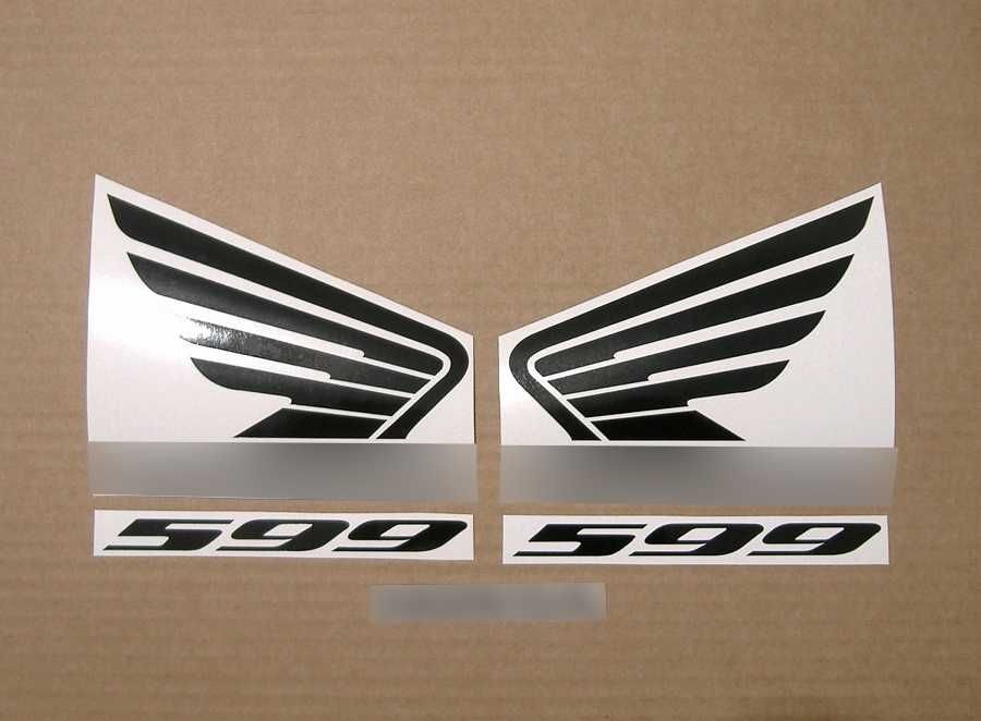 Стикери Honda 599 Hornet 2004г-2006г. лепенки хонда хорнет cb600f 2005