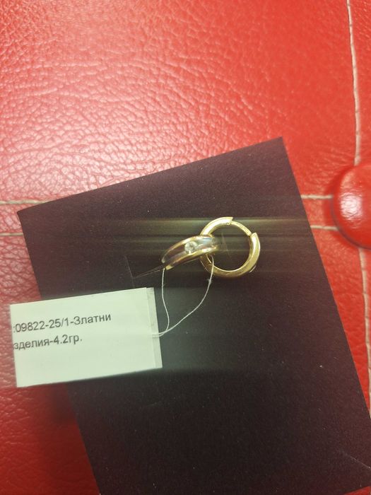 Златни Обеци - 14к. - 4,20гр.