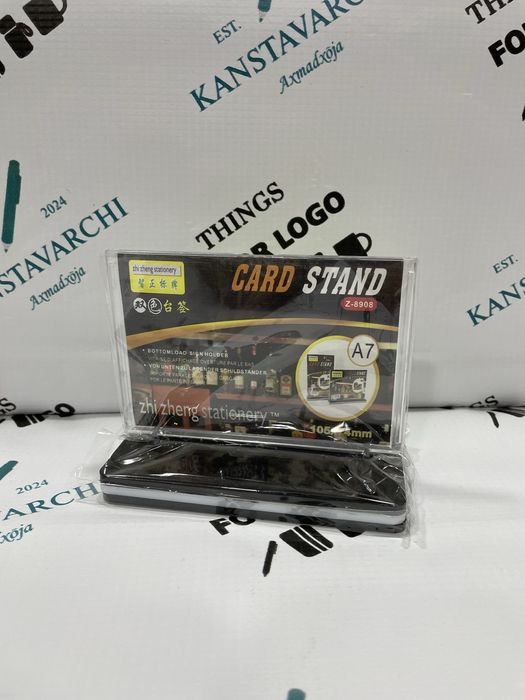 Tablichka Menyholder Tebltenreklamniy A4 A5 A6 A7 A8 razmerlari mavjud