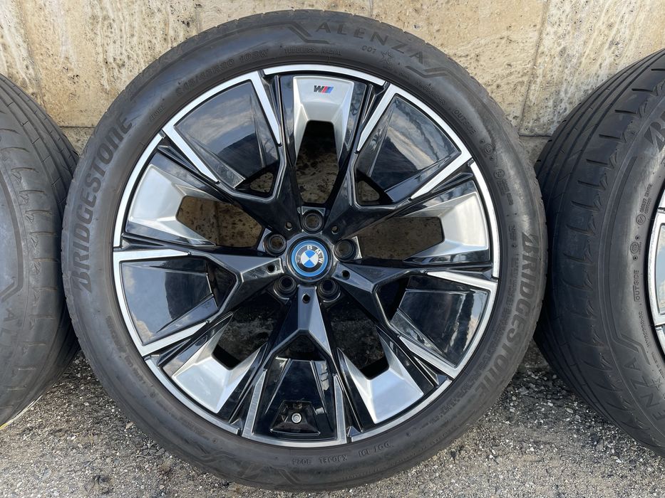 Jante Roți 20 Originale BMW X3 X4 G01 G02 IX.3 M Anvelope vara 245 45 R20 / 275 40 R20 ca noi