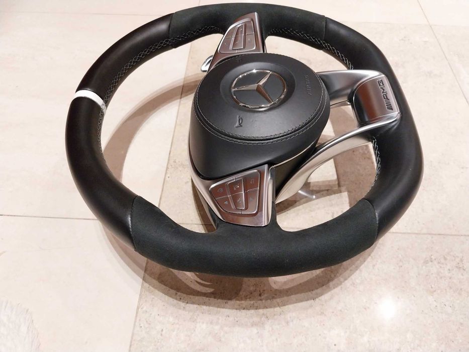 Mercedes волан с ВИБРАЦИЯ AMG Perfornance- W222 * W213 *W166 *W205