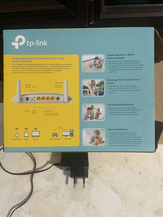 Б/у Модем Tp -Link 300 Mbps Wi - Fi в отличном состоянии