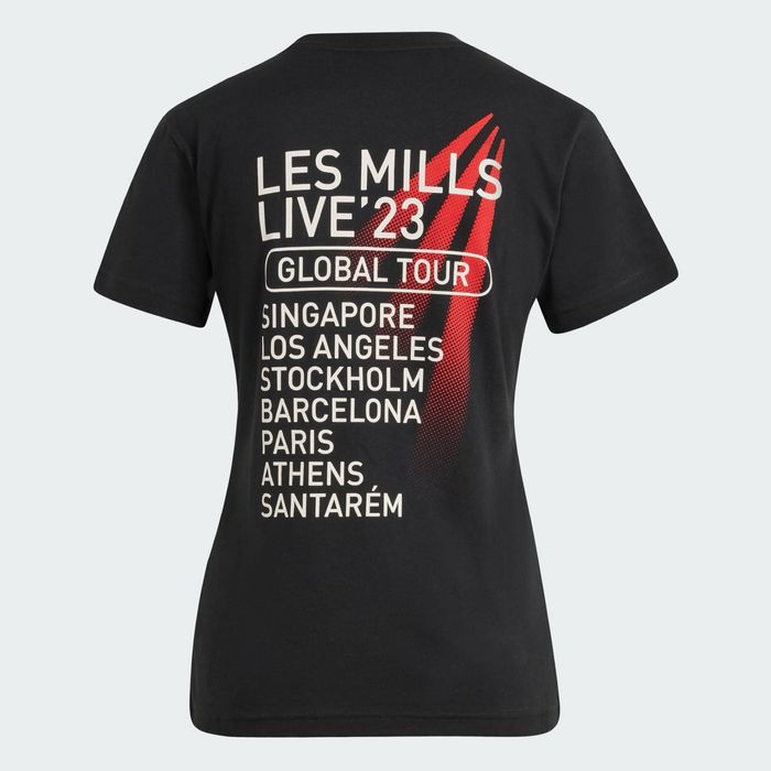 Tricou Adidas LesMillsTourTW Nou Original (S; M)