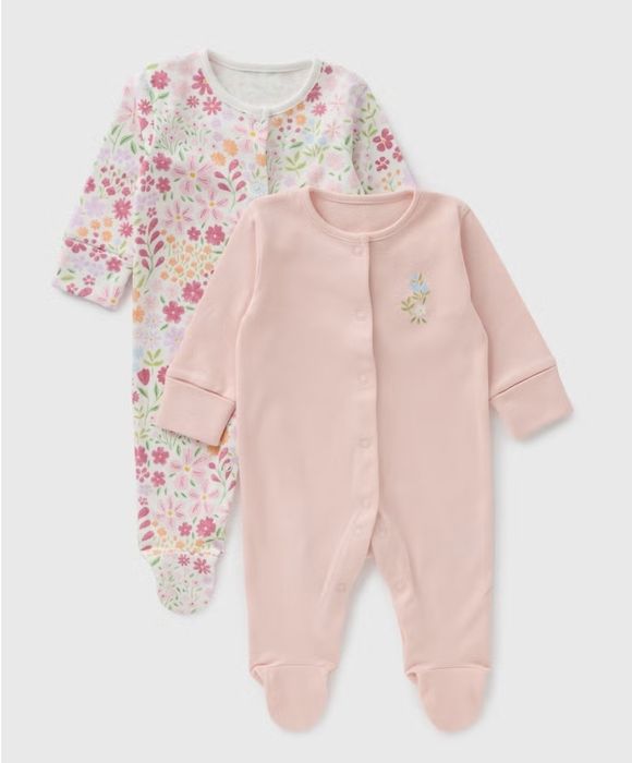 Нови ромпъри за бебе момиче Matalan 12-18 месеца