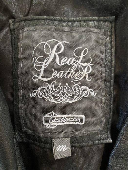 Geacă piele Stradivarius (M)