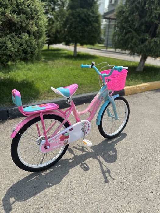 Новый велосипед для детей девочек