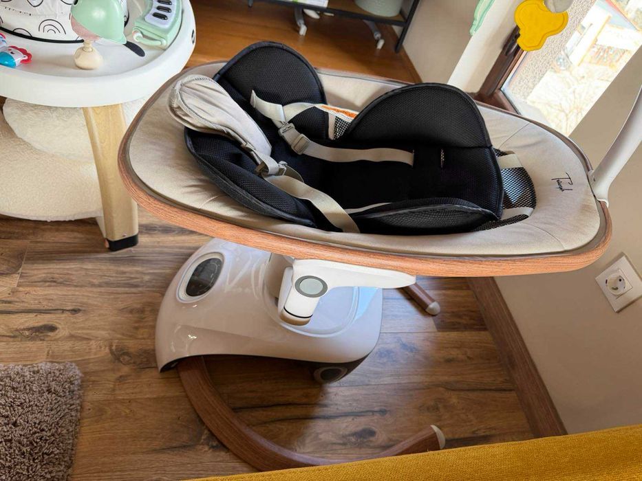 Електрическа люлка Cangaroo - Triumph, бежова