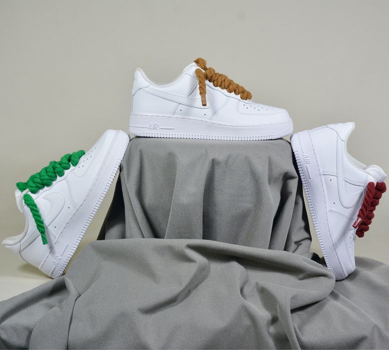 Pantofi Sport Nike Air Force 1 Low Rope Laces 100% originali