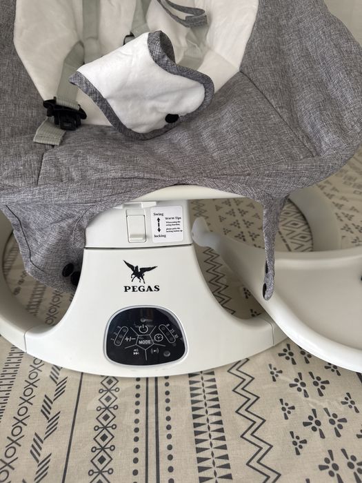 Шезлонг бала жатқызуға ыңғайлы