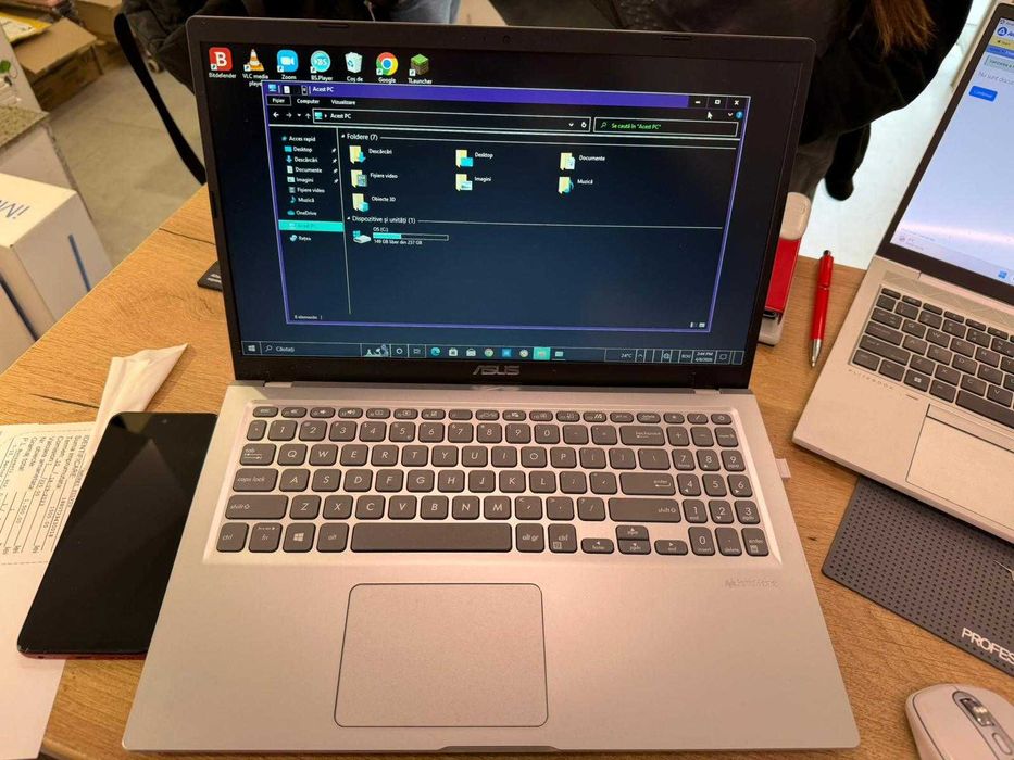 Laptop ASUS 15.6” SSD 256GB Intel Celeron N4020 4GB RAM Windows – Ideal Office / Scoala