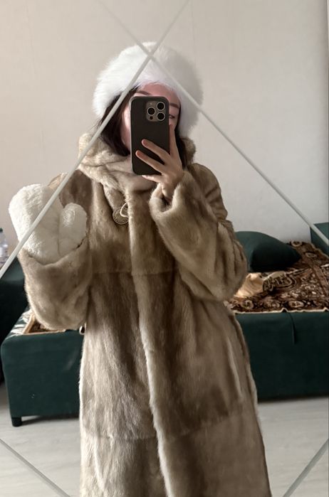 Продам  шубу бу норка