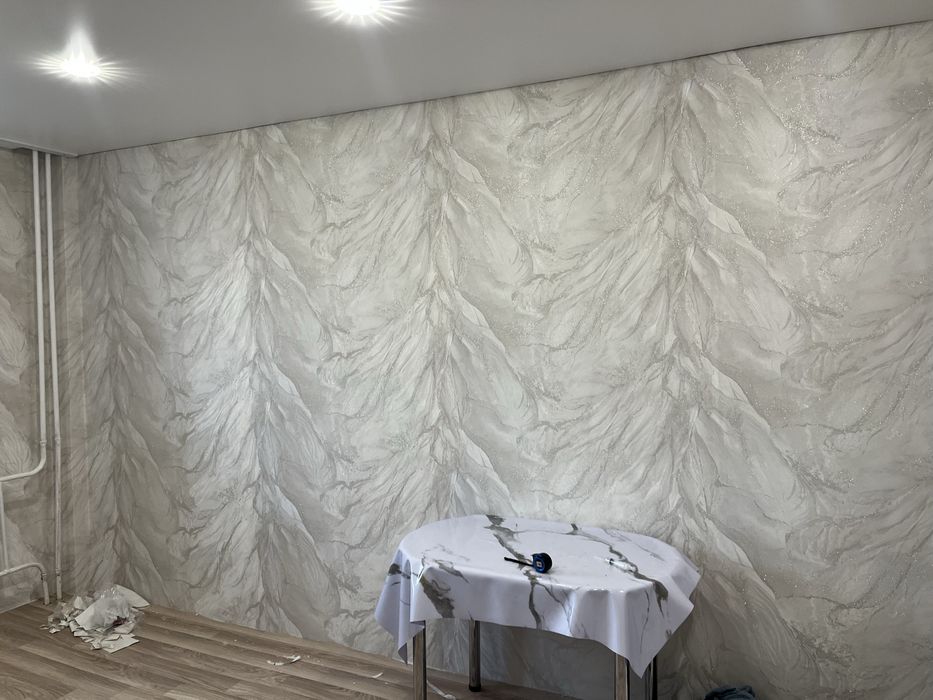 Поклейм обои галтели