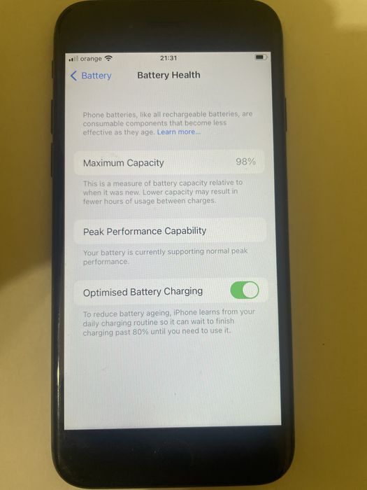 Iphone 7 Black 32 GB