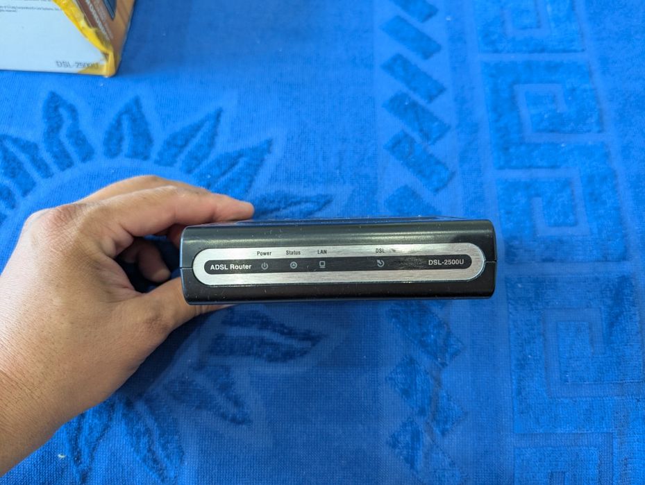 D-Link DSL-2500U ADSL2+ ethernet router. ADSL модем
