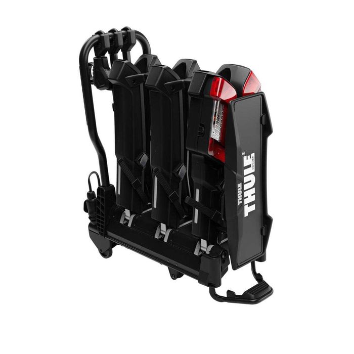 Suport biciclete Thule EasyFold 3 cu prindere pe carligul de remorcare
