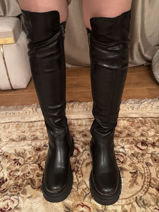 Продам сапоги ботфорты