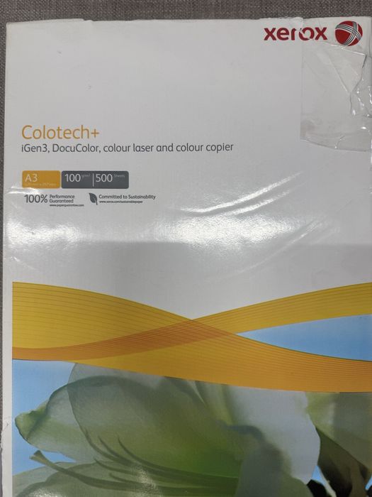Продам А3 бумагу XEROX COLOTECH