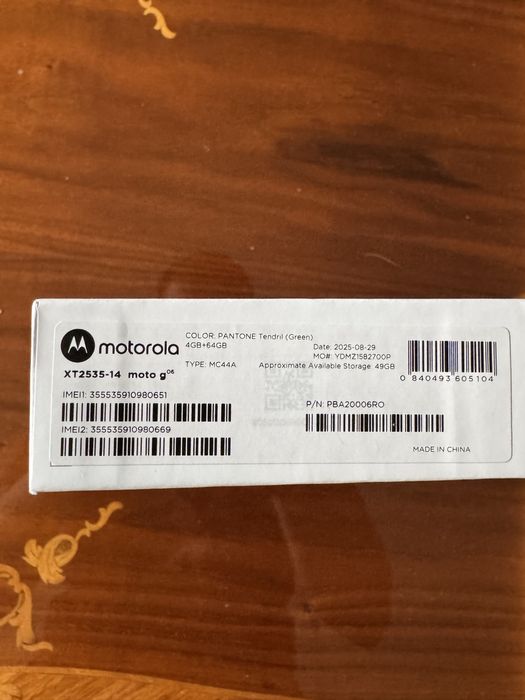 Moto G 06, неразопакован