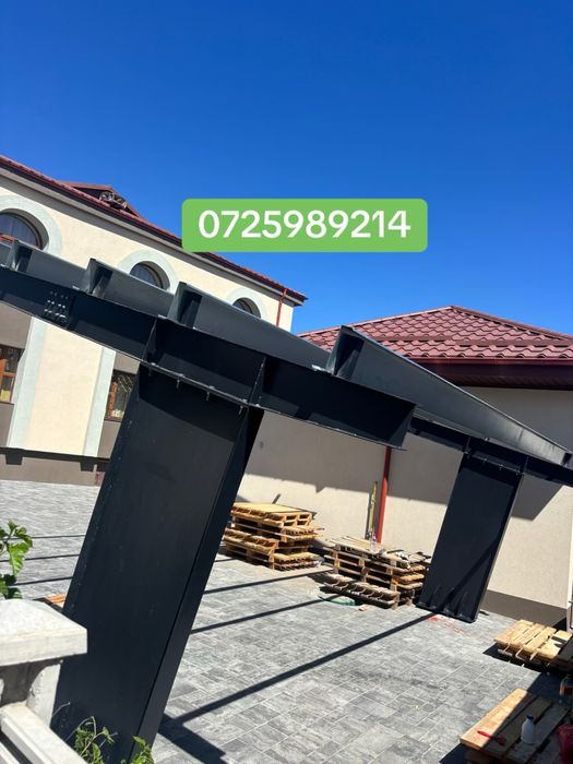 Carport fotovoltaic parcare auto