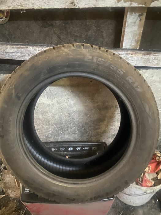 Продам шины 215/55/17 зима
