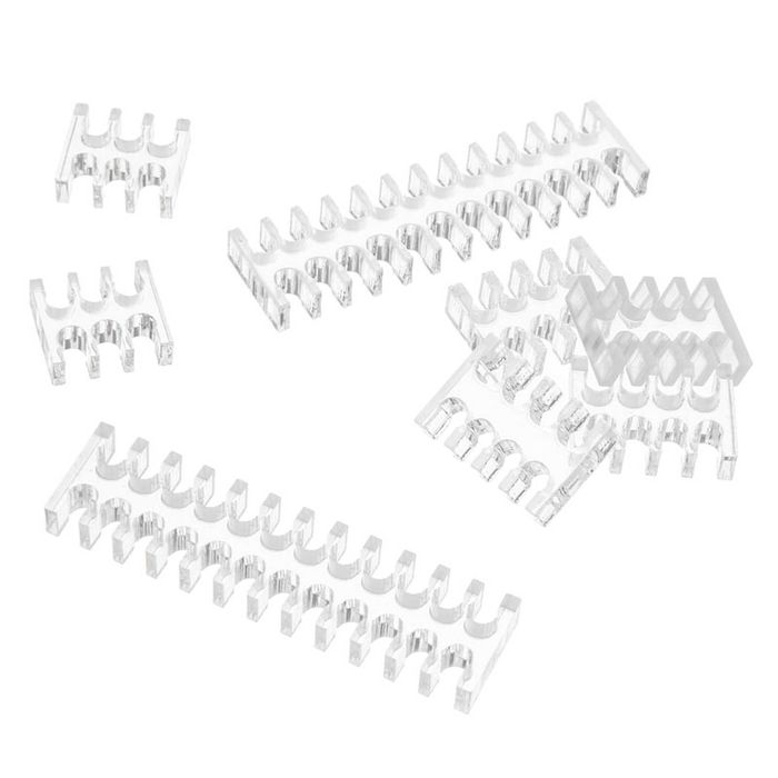 Комплект плетени кабели за захранване Черни Червени Бели или Сини