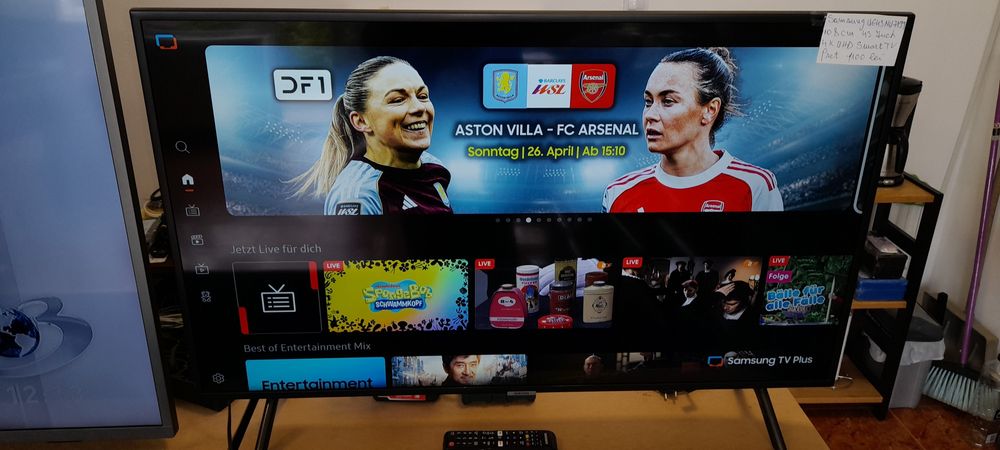 Samsung UE43NU7199 108 cm 43 Inch 4K UHD Smart TV