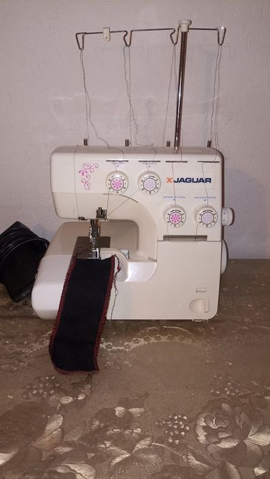 Оверлог 4х ниточный ягуар оверложит 100% отлично заводская настройка