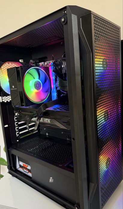 Геймърски компютър, full hd, Intel i5 12th, rtx 3070, 16gb, nvme