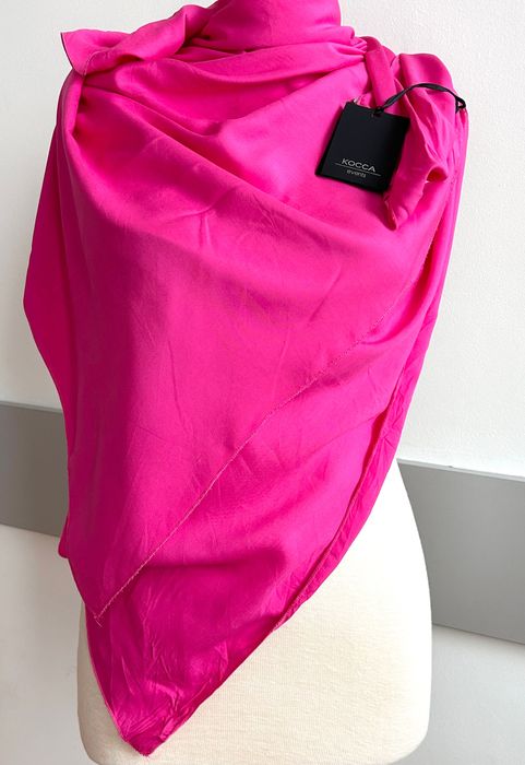 Kocca нов цикламен шал от мек памучен материал