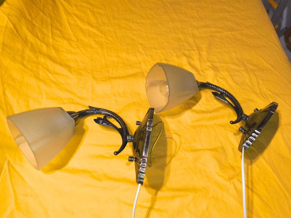 Aplica perete cu abajur de sticla still dragon