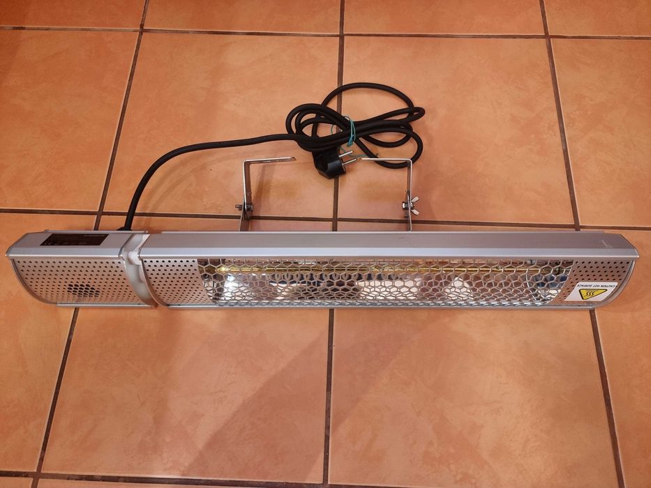 Incalzitor terasa electric infrarosu VORTEX VO4241, 2000W, aluminiu